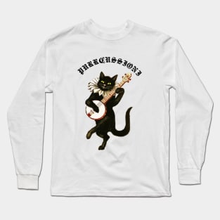 Ancient Dancing Cat Long Sleeve T-Shirt